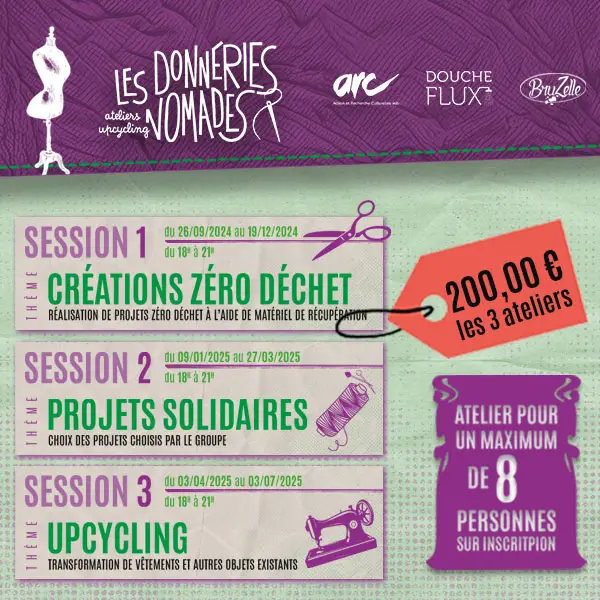 illustration - trois Ateliers Upcycling